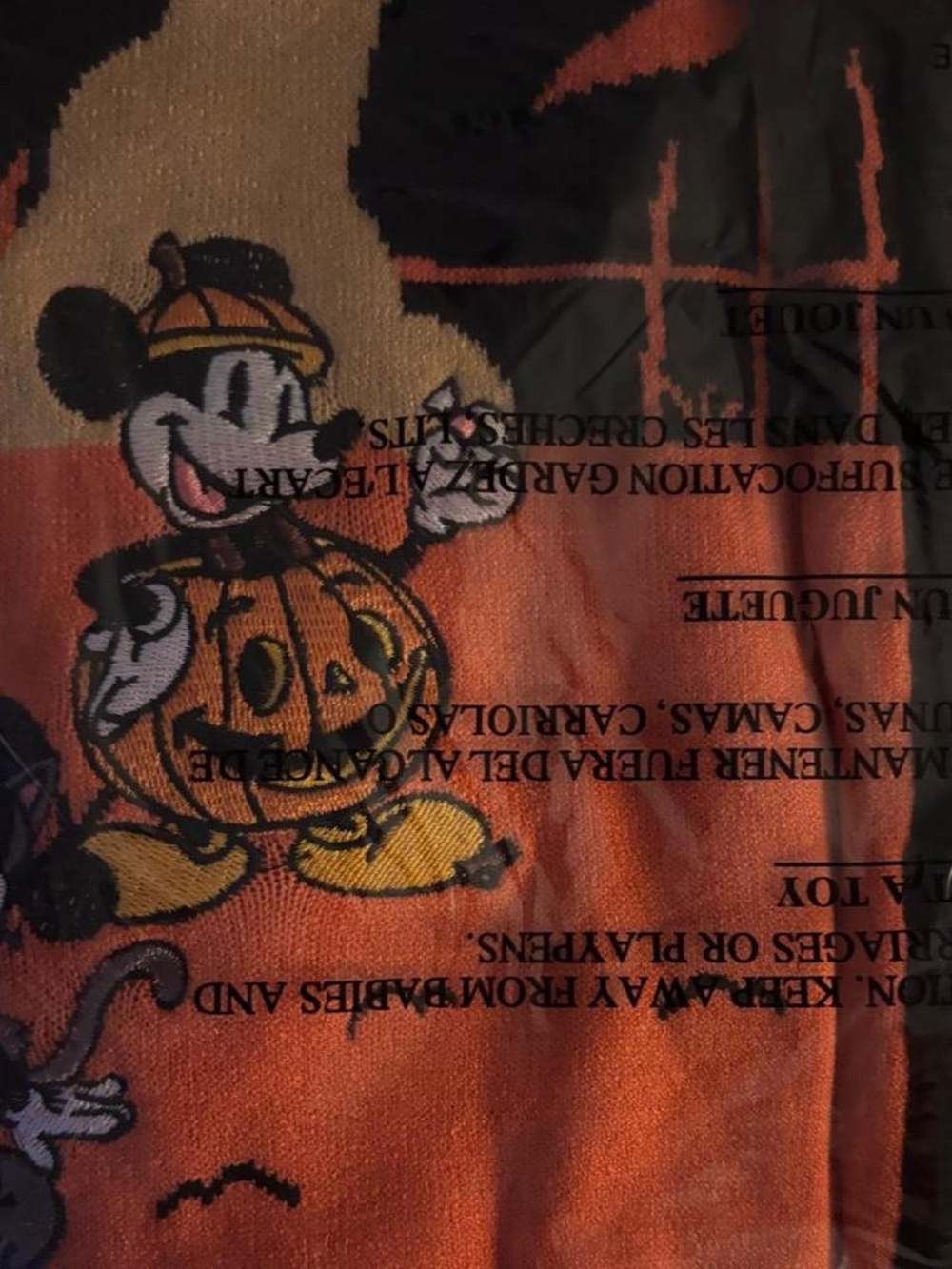 Disney Mickey & Friends Halloween Costumes Women's 5X Sweater Vest - Picture 5 of 7